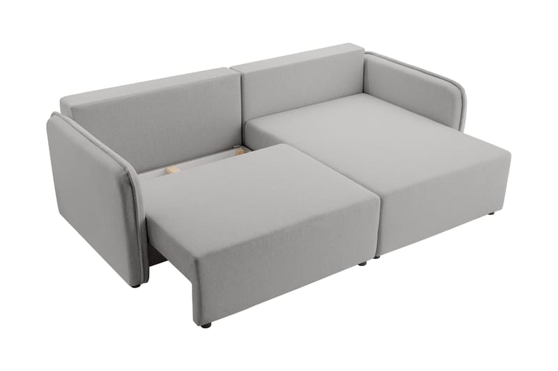 Chandru Vuodesohva Divaanilla 3-istuttava Plyysi - Beige - Huonekalut - Sohva - Vuodesohva