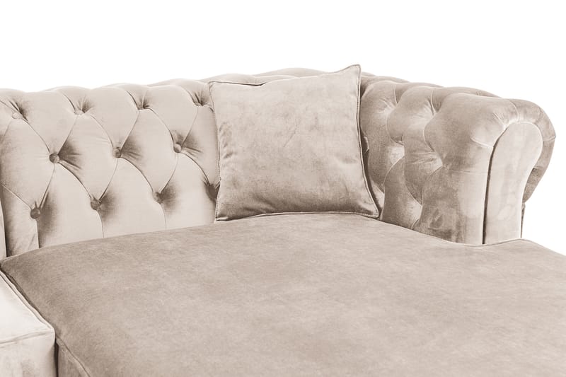 Chesterfield Kristin Vuodesohva Divaanilla - Beige - Huonekalut - Sohva - Vuodesohva