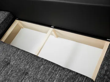 Cillo 5-istuttava U-muotoinen vuodesohva kaksidivaanilla - beige - Huonekalut - Sohva - Vuodesohva