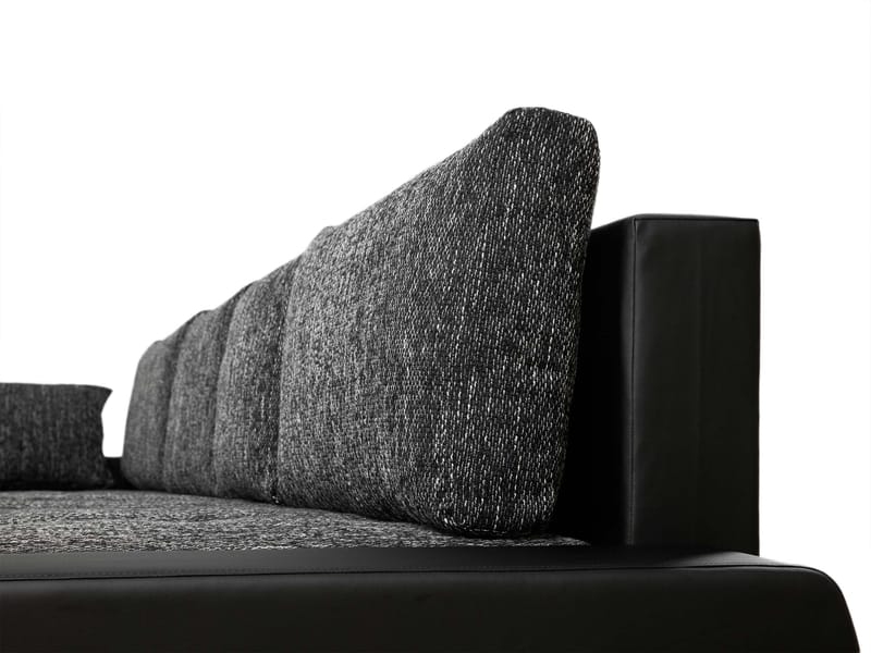 Cillo 5-istuttava U-muotoinen vuodesohva kaksidivaanilla - vaaleanpunainen - Huonekalut - Sohva - Vuodesohva