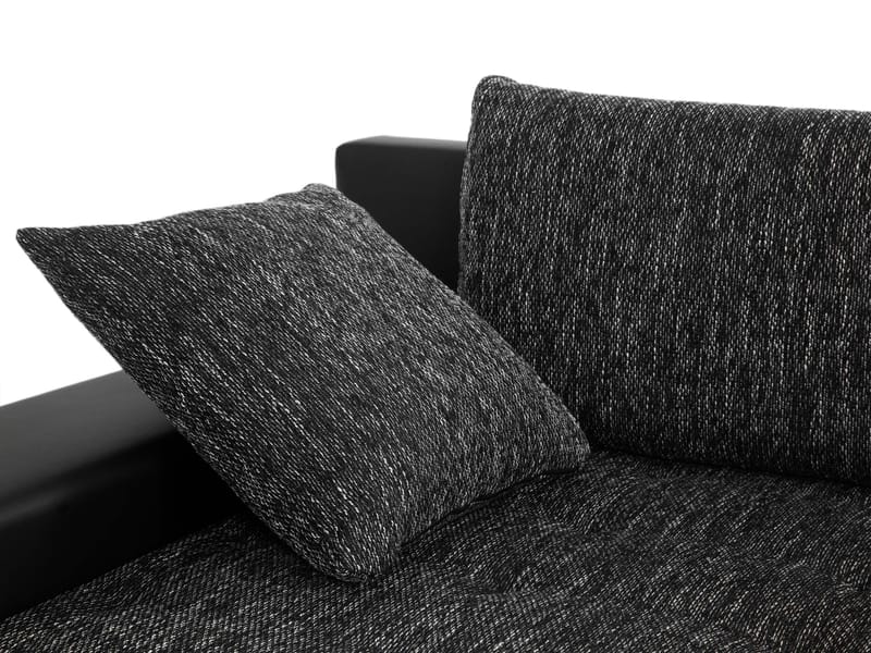 Cillo 5-istuttava U-muotoinen vuodesohva kaksidivaanilla - valkoinen - Huonekalut - Sohva - Vuodesohva