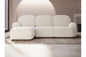 Corfu Vuodesohva 3-Istuttavalla Divaanilla - Beige - Huonekalut - Sohva - Vuodesohva