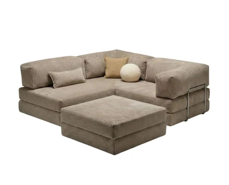 Corner Sofa-Bed Atelier Del Sofa - Huonekalut - Sohva - Vuodesohva