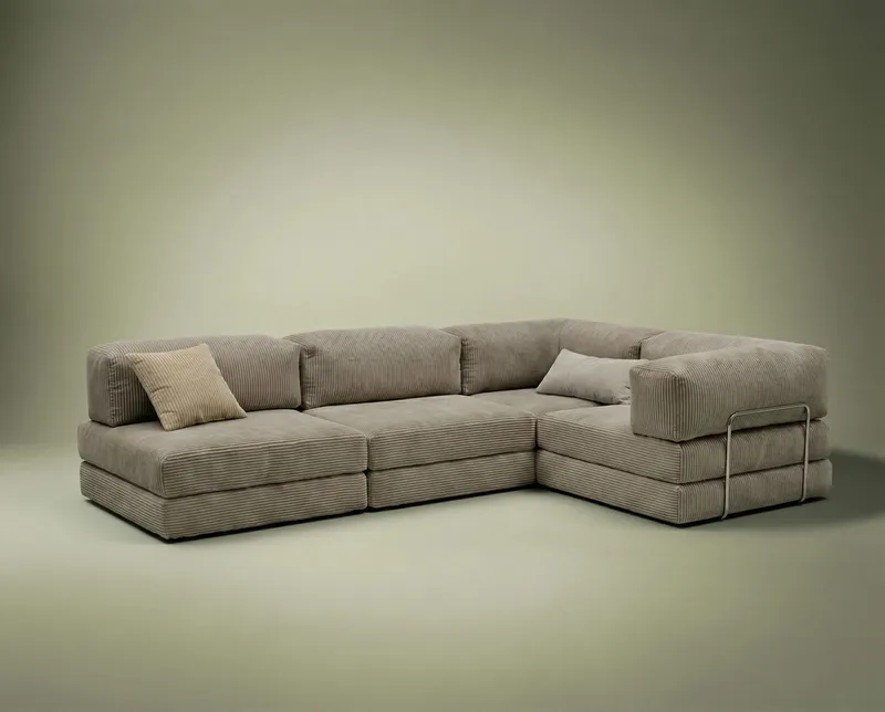 Corner Sofa-Bed Atelier Del Sofa - Huonekalut - Sohva - Vuodesohva