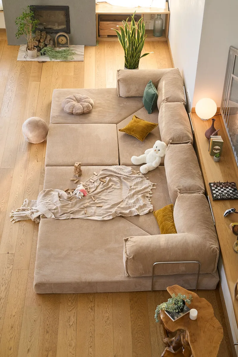Corner Sofa-Bed Atelier Del Sofa - Huonekalut - Sohva - Vuodesohva
