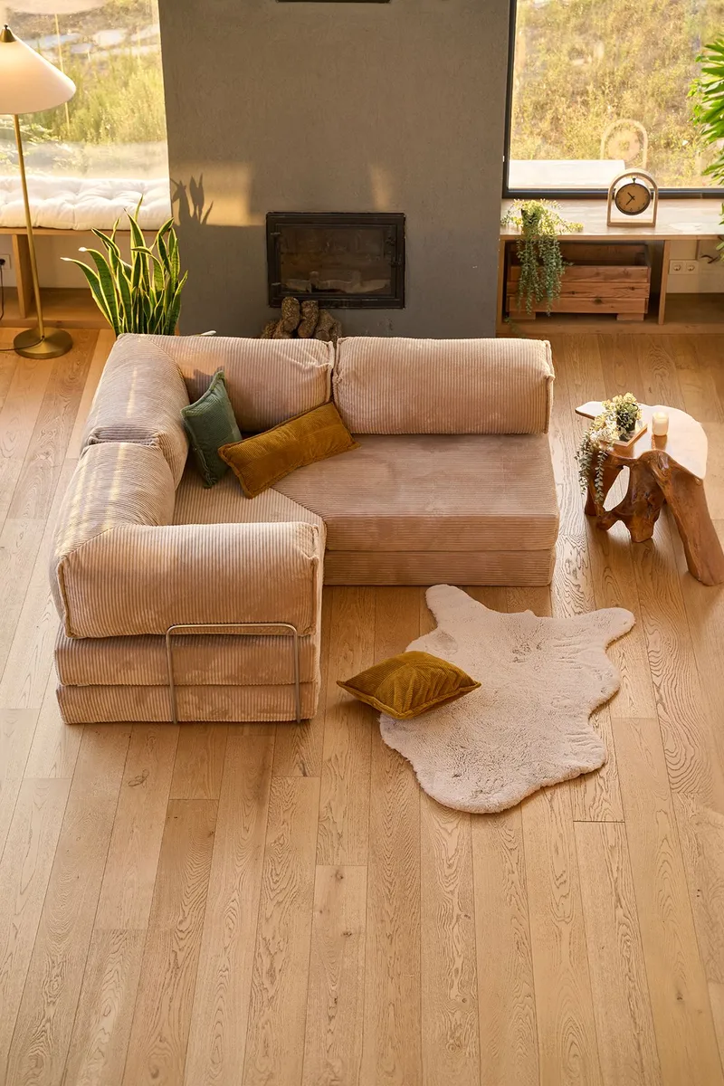 Corner Sofa-Bed Atelier Del Sofa - Huonekalut - Sohva - Vuodesohva