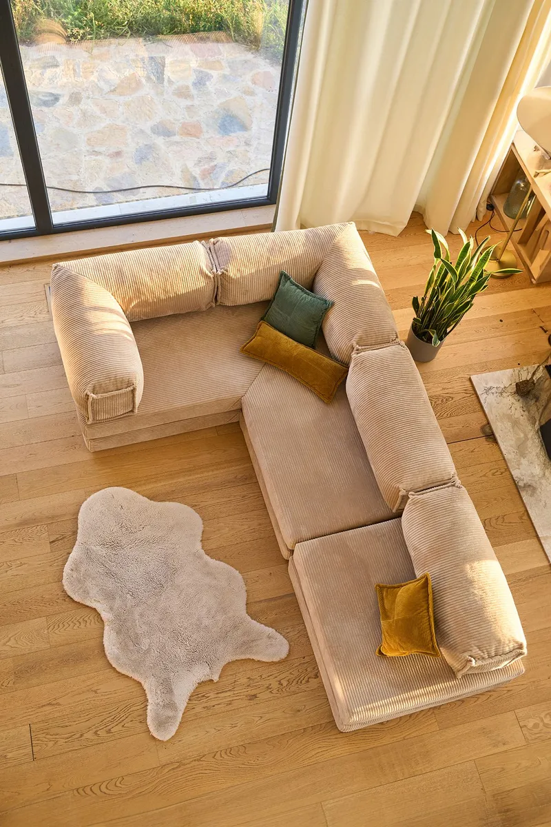 Corner Sofa-Bed Atelier Del Sofa - Huonekalut - Sohva - Vuodesohva