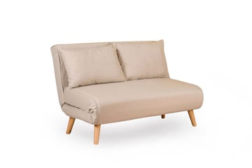Daigo 2-istuttava vuodesohva 120x180 cm kankaalla - Beige - Huonekalut - Sohva - Vuodesohva