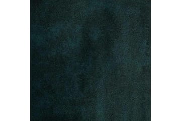 Denegal 2-istuttava vasemmanpuoleinen vuodesohva säilytystilalla 130x190 cm samettia - Vihreä - Huonekalut - Sohva - Vuodesohva