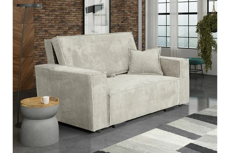 Denegal 2-sits Bäddsoffa beige - Huonekalut - Sohva - Vuodesohva