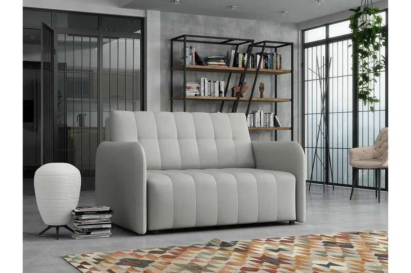 Denegal 2-sits Bäddsoffa Light grey/Dark grey - Huonekalut - Sohva - Vuodesohva