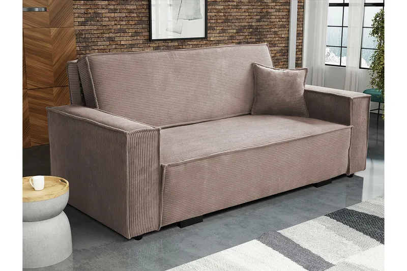 Denegal 2-sits Bäddsoffa NO_BRAND Brown - Huonekalut - Sohva - Vuodesohva
