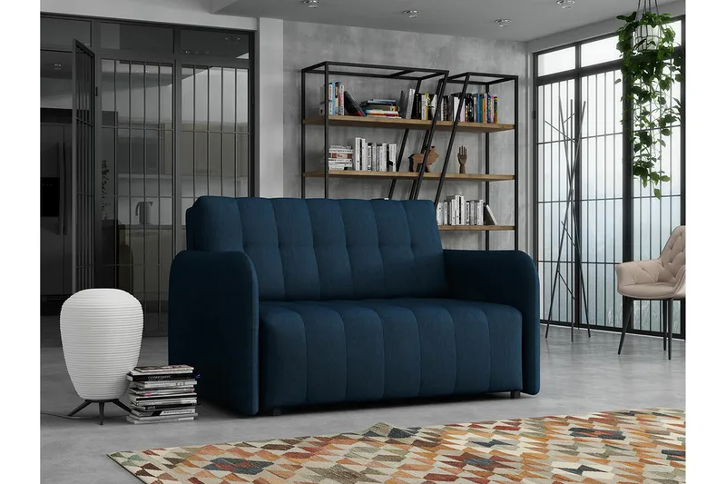 Denegal 2-sits Bäddsoffa NO_BRAND Dark blue - Huonekalut - Sohva - Vuodesohva
