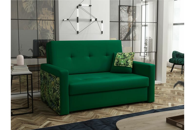 Denegal 2-sits Bäddsoffa NO_BRAND Dark green - Huonekalut - Sohva - Vuodesohva