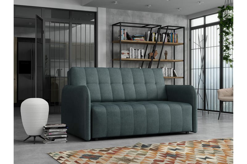 Denegal 2-sits Bäddsoffa NO_BRAND Dark grey - Huonekalut - Sohva - Vuodesohva