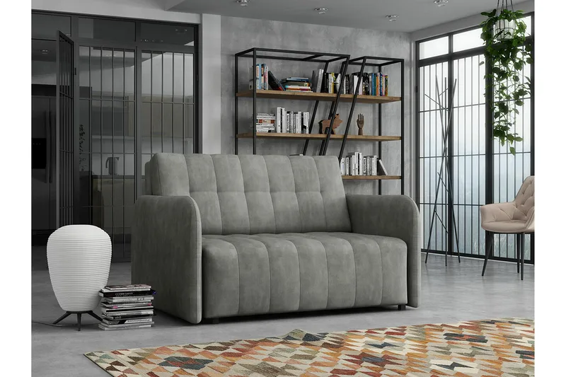 Denegal 2-sits Bäddsoffa NO_BRAND Grey - Huonekalut - Sohva - Vuodesohva