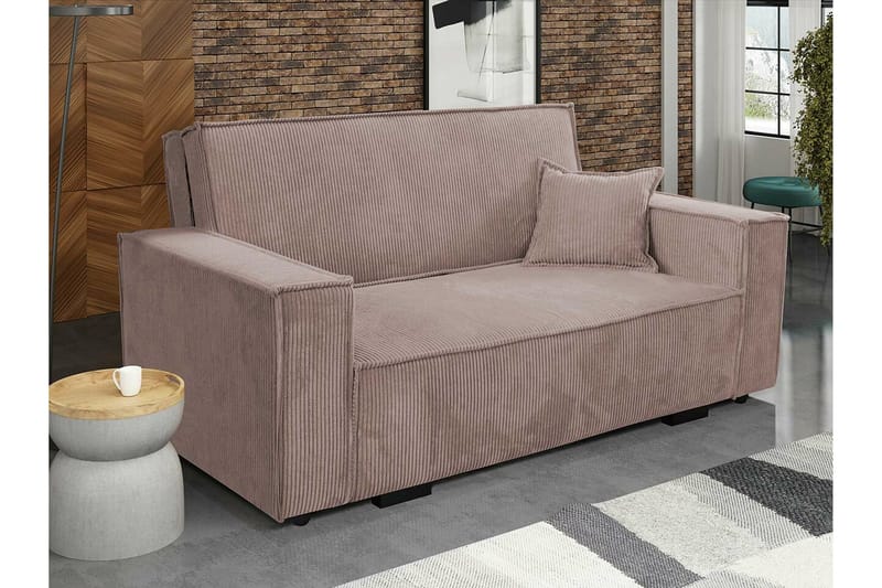 Denegal 2-sits Bäddsoffa NO_BRAND Light brown - Huonekalut - Sohva - Vuodesohva
