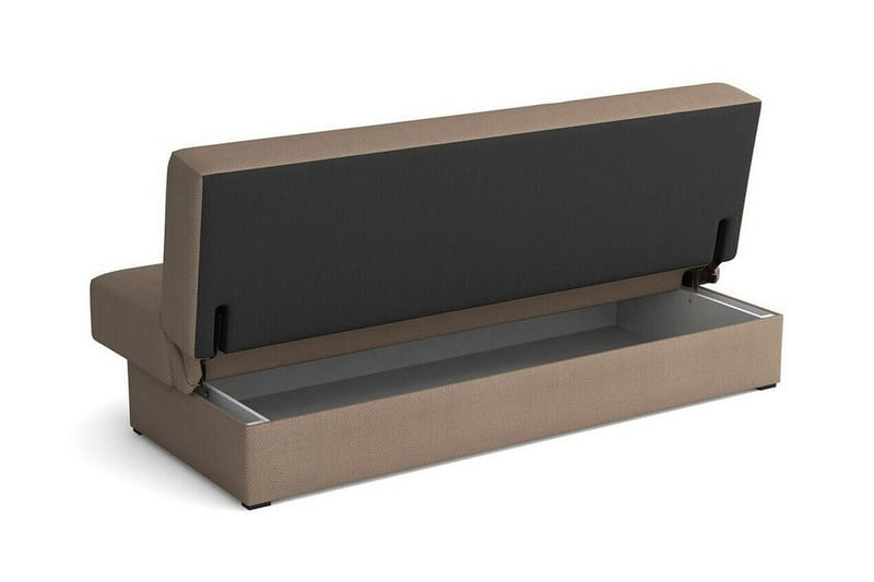 Denegal 3-sits Bäddsoffa Dark yellow - Huonekalut - Sohva - Vuodesohva - 3 istuttava vuodesohva