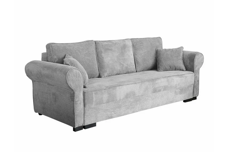 Denegal 3-sits Bäddsoffa Light grey/Dark grey, undefined