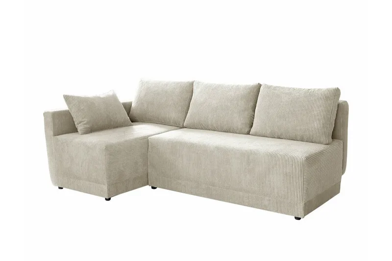 Denegal 3-sits Hörnbäddsoffa beige, undefined