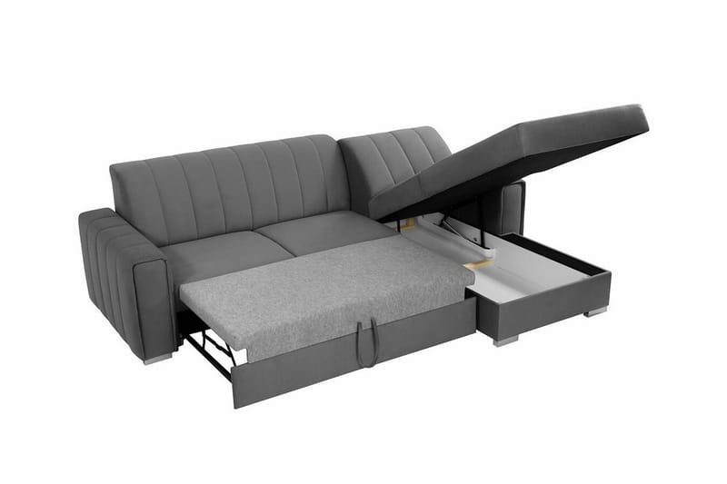 Denegal 3-sits Hörnbäddsoffa Dark blue - Huonekalut - Sohva - Vuodesohva