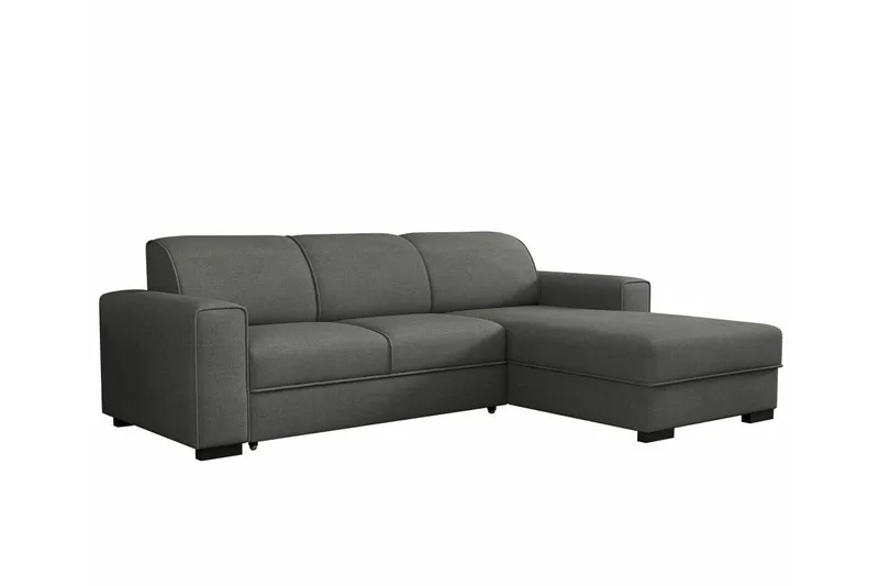 Denegal 3-sits Hörnbäddsoffa Dark grey, undefined