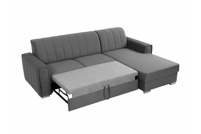 Denegal 3-sits Hörnbäddsoffa NO_BRAND Beige/Light beige - Huonekalut - Sohva - Vuodesohva