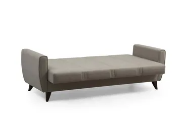 Dewan 3-istuttava vuodesohva 96x183 cm säilytystilalla pellavaa - Beige - Huonekalut - Sohva - Vuodesohva - 3 istuttava vuodesohva