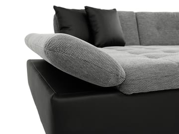 Dewitt 5-istuttava U-muotoinen vuodesohva - Tummanbeige - Huonekalut - Sohva - Vuodesohva