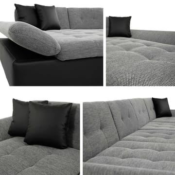 Dewitt 5-istuttava U-muotoinen vuodesohva - Tummanbeige - Huonekalut - Sohva - Vuodesohva