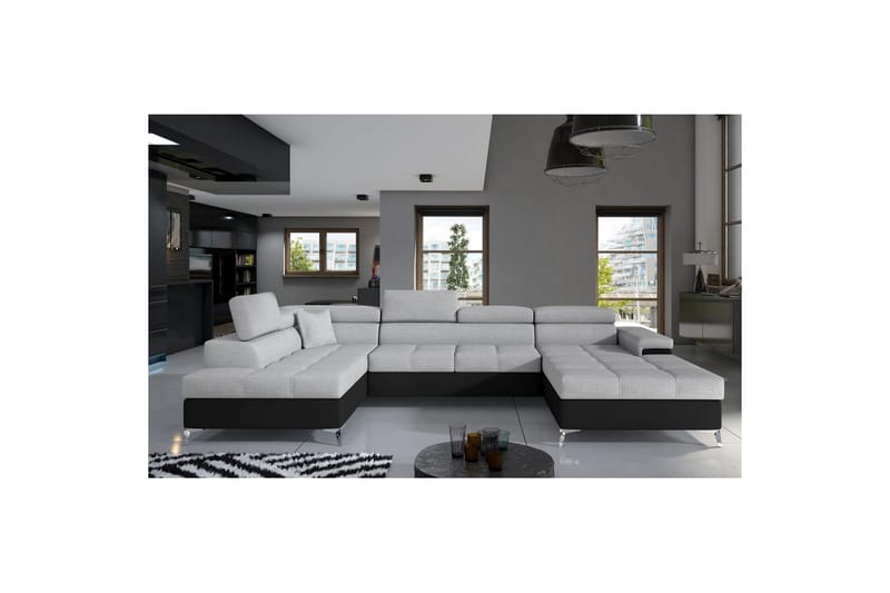 Divaani Eltap Eduardo 337x205x88 cm - Sawana 21, Soft 11, Vasen - Huonekalut - Sohva - Vuodesohva