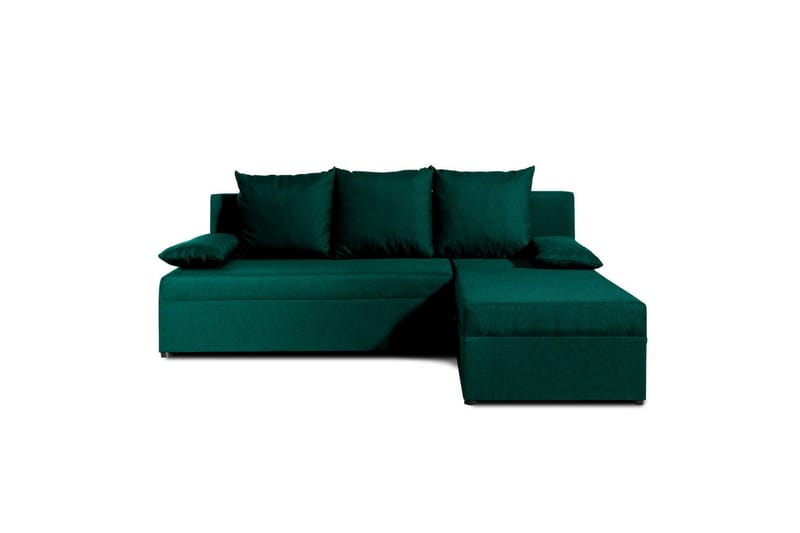 Divaani Eltap Gino 201x143x90 cm, Nube 35, Vihreä
