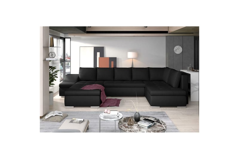 Divaani Eltap Giovanni 351x82x190 cm - Soft 11, Vasen - Huonekalut - Sohva - Vuodesohva