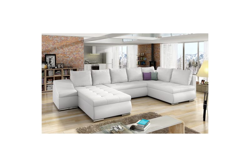 Divaani Eltap Giovanni 351x82x190 cm, Soft 17, Vasen