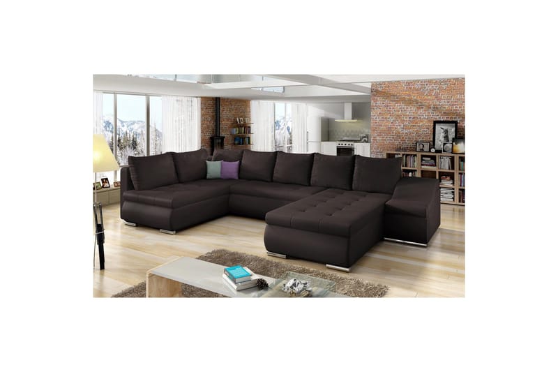 Divaani Eltap Giovanni 351x82x190 cm - Soft 66, Oikea - Huonekalut - Sohva - Vuodesohva