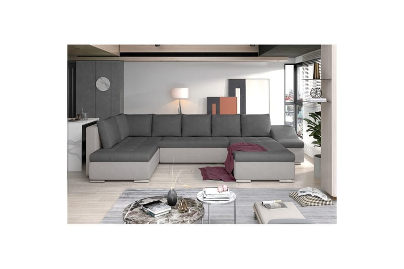 Divaani Eltap Giovanni 351x82x190 cm - Soro 93, Soro 83, Oikea - Huonekalut - Sohva - Vuodesohva