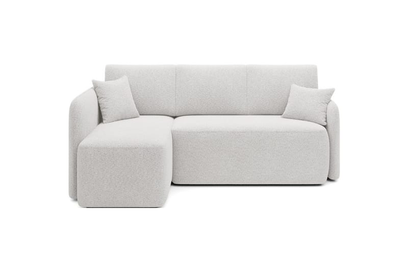 Divaani Eltap Hadson 206x150x89 cm, Royal 01, Valkoinen, Vasen