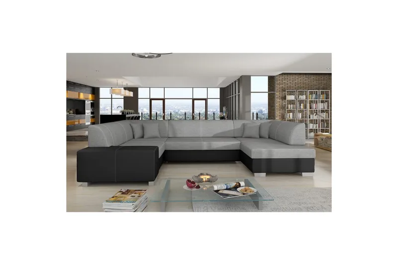 Divaani Eltap Isloren 322x204x72 cm - Sawana 21, Soft 11, Oikea - Huonekalut - Sohva - Vuodesohva