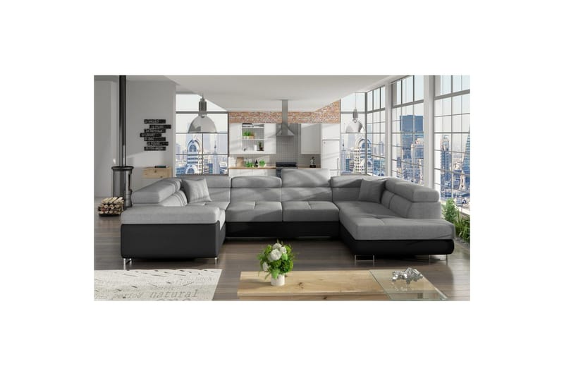 Divaani Eltap Letto 340x202x90 cm - Sawana 21, Soft 11, Oikea - Huonekalut - Sohva - Vuodesohva