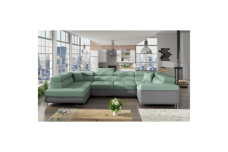 Divaani Eltap Letto 340x202x90 cm - Soro 34, Soft 29, Vasen - Huonekalut - Sohva - Vuodesohva