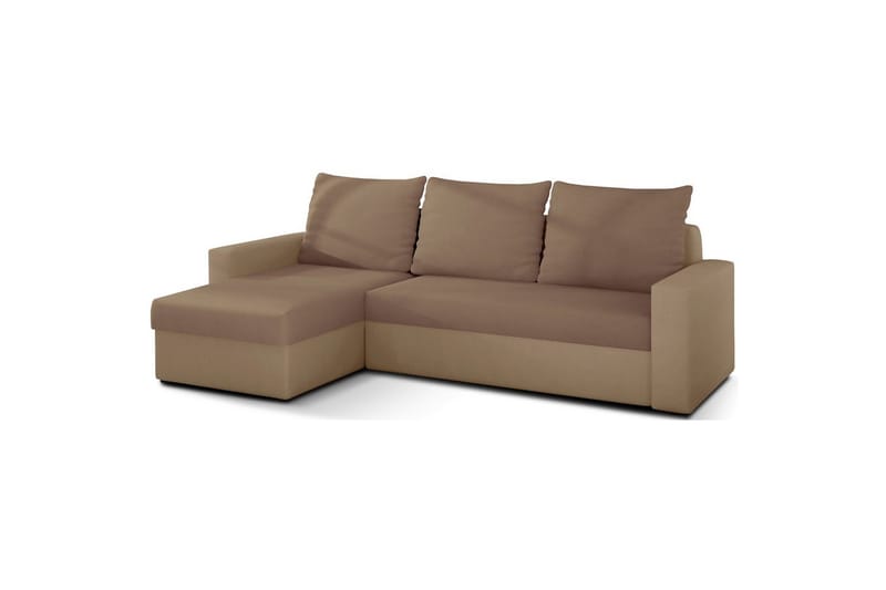 Divaani Eltap Livio 237x150x72 cm - Alova 66, Alova 07, Beige - Huonekalut - Sohva - Vuodesohva