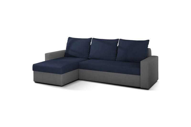 Divaani Eltap Livio 237x150x72 cm - Alova 79, Alova 10, Sininen, Harmaa - Huonekalut - Sohva - Vuodesohva