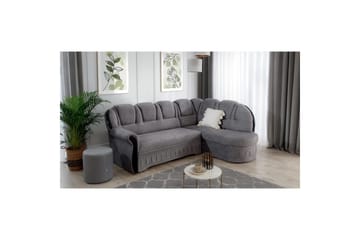 Divaani Eltap Lord 243x180x112 cm - Dora 21, Beige, Oikea - Huonekalut - Sohva - Vuodesohva