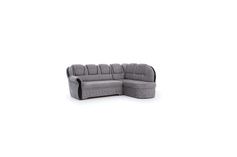 Divaani Eltap Lord 243x180x112 cm - Dora 21, Beige, Oikea - Huonekalut - Sohva - Vuodesohva