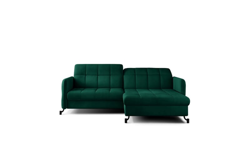 Divaani Eltap Lorelle 225x160x105 cm, Monoliitti 37, Vihreä, Oikea