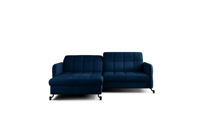 Divaani Eltap Lorelle 225x160x105 cm - Monoliitti 77, Sininen, Vasen - Huonekalut - Sohva - Vuodesohva