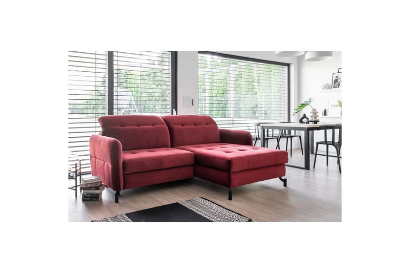 Divaani Eltap Lorelle 225x160x105 cm - Rivera 59, Oikea - Huonekalut - Sohva - Vuodesohva