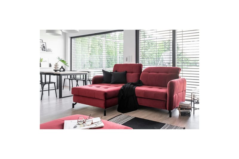 Divaani Eltap Lorelle 225x160x105 cm - Rivera 59, Vasen - Huonekalut - Sohva - Vuodesohva