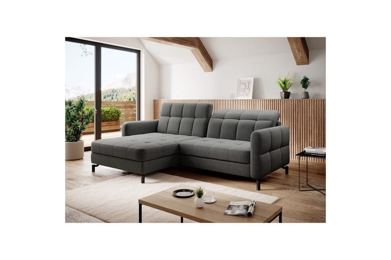 Divaani Eltap Lorelle 225x160x105 cm - Sawana 21, Vasen - Huonekalut - Sohva - Vuodesohva