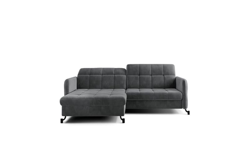 Divaani Eltap Lorelle 225x160x105 cm - Paros 06, Harmaa, Vasen - Huonekalut - Sohva - Vuodesohva